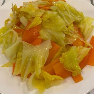 野菜が甘くなる☆キャベツと人参の重ね煮